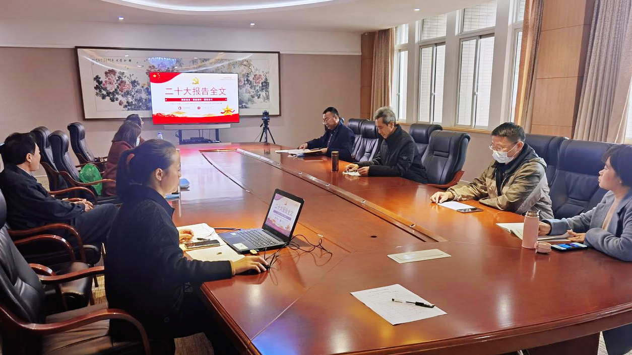 学院召开“喜迎二十大，奋进新时代”统战成员座谈会