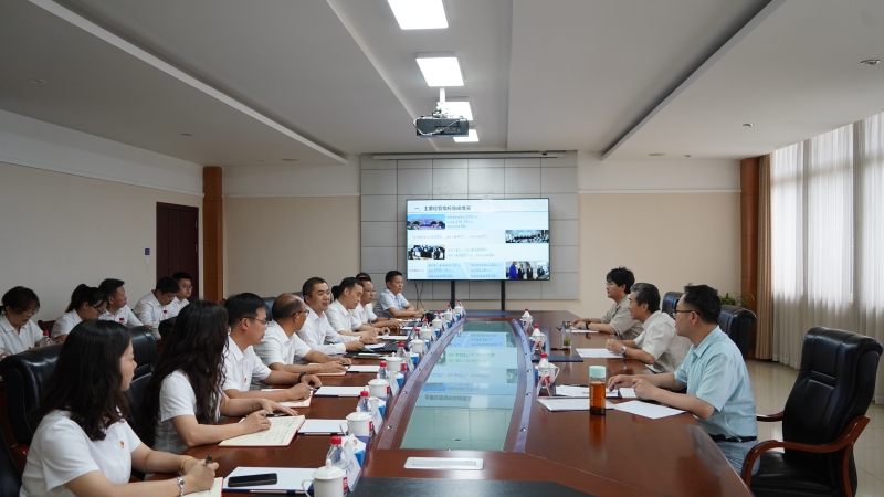 中机建设党委委员、纪委书记王二龙到学院调研指导